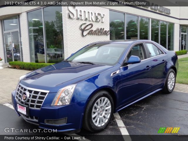 2012 Cadillac CTS 4 3.0 AWD Sedan in Opulent Blue Metallic