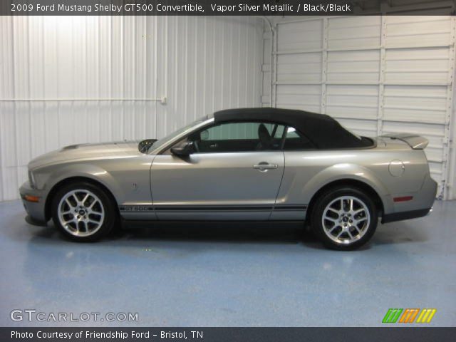 2009 Ford Mustang Shelby GT500 Convertible in Vapor Silver Metallic