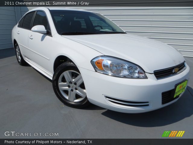2011 Chevrolet Impala LS in Summit White