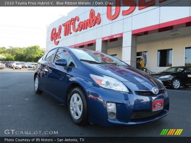 2010 Toyota Prius Hybrid V in Blue Ribbon Metallic