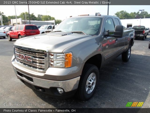 2013 GMC Sierra 2500HD SLE Extended Cab 4x4 in Steel Gray Metallic