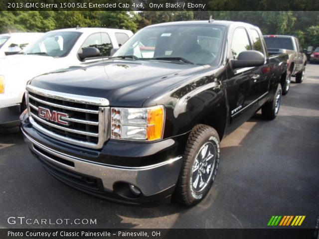 2013 GMC Sierra 1500 SLE Extended Cab 4x4 in Onyx Black