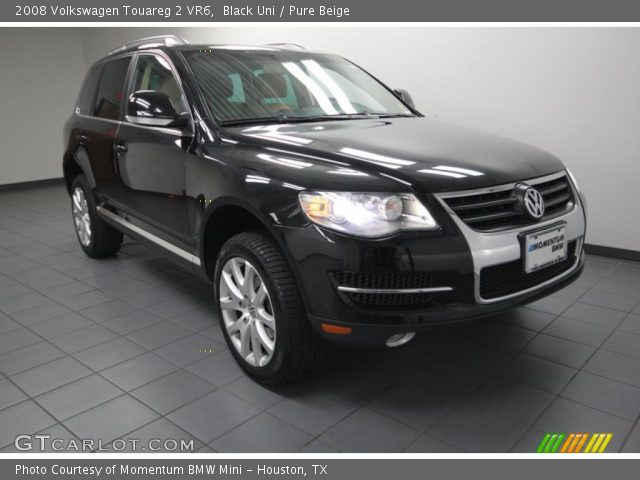 2008 Volkswagen Touareg 2 VR6 in Black Uni