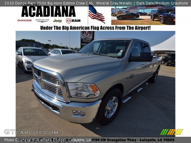 2010 Dodge Ram 2500 Big Horn Edition Crew Cab in Mineral Gray Metallic