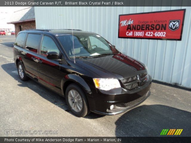 2013 Dodge Grand Caravan R/T in Brilliant Black Crystal Pearl