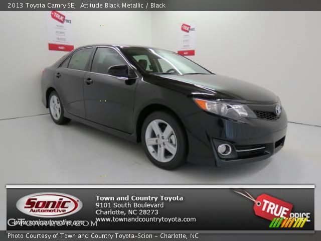 2013 Toyota Camry SE in Attitude Black Metallic