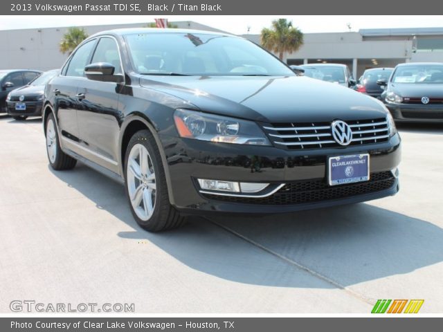 2013 Volkswagen Passat TDI SE in Black