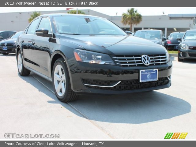 2013 Volkswagen Passat TDI SE in Black