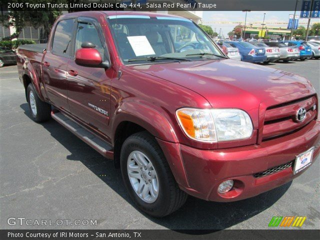 2006 Toyota Tundra Limited Double Cab 4x4 in Salsa Red Pearl