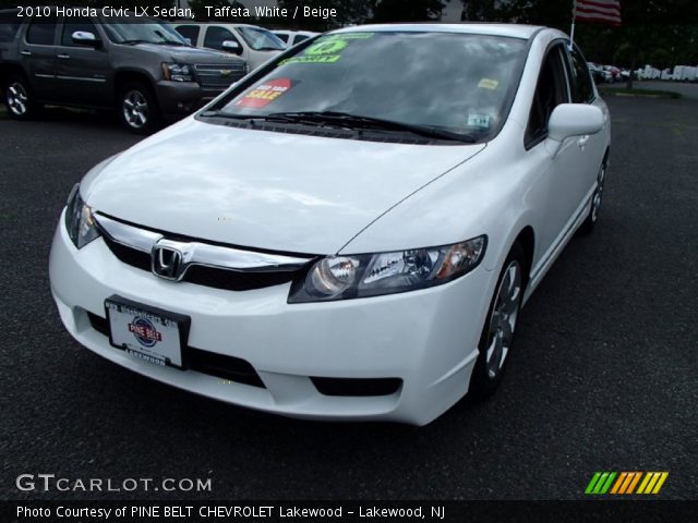 2010 Honda Civic LX Sedan in Taffeta White