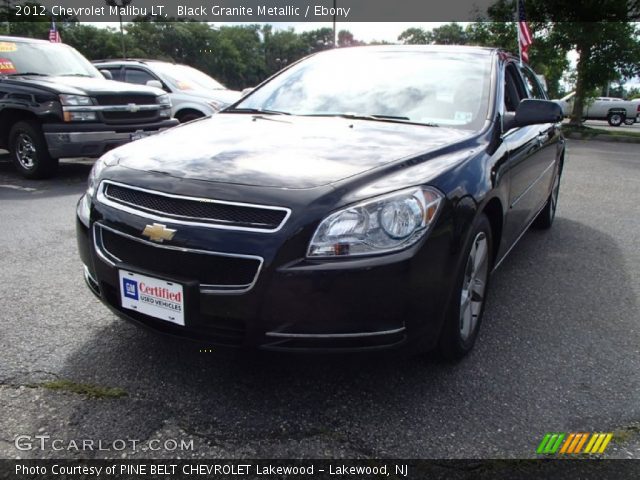 2012 Chevrolet Malibu LT in Black Granite Metallic