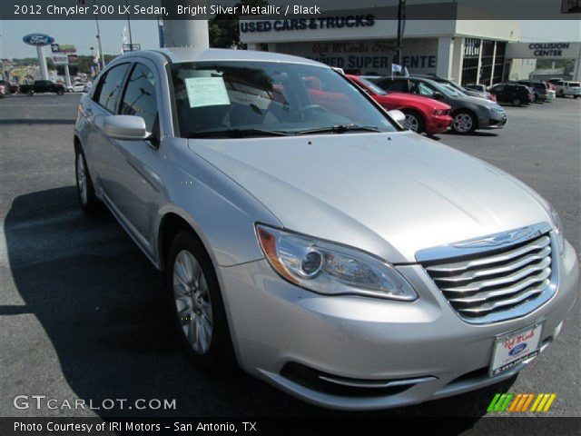 2012 Chrysler 200 LX Sedan in Bright Silver Metallic