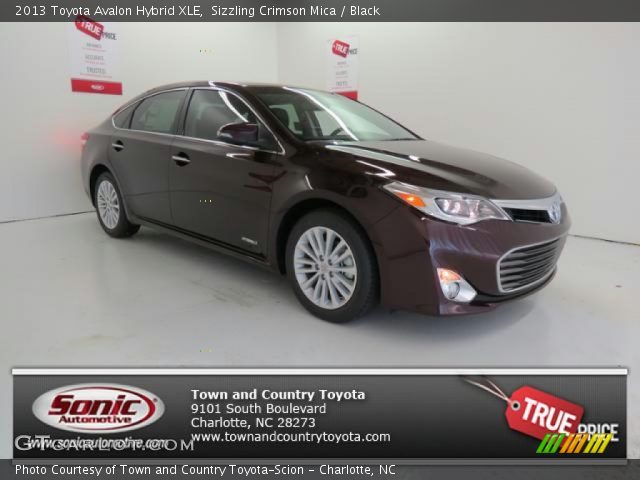 2013 Toyota Avalon Hybrid XLE in Sizzling Crimson Mica