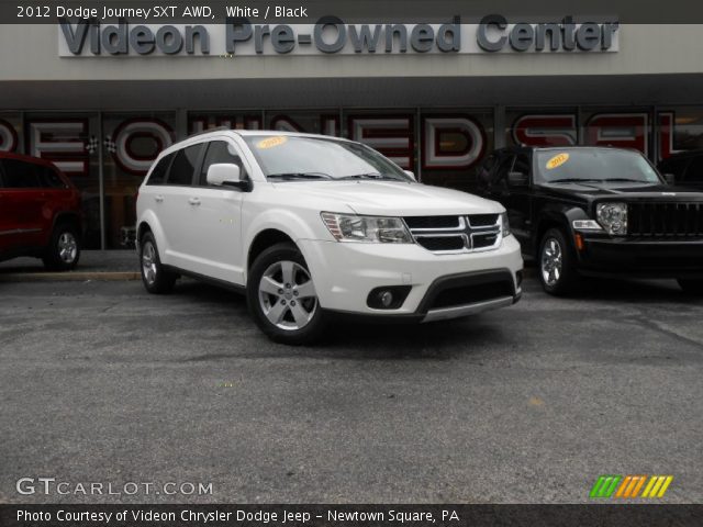 2012 Dodge Journey SXT AWD in White