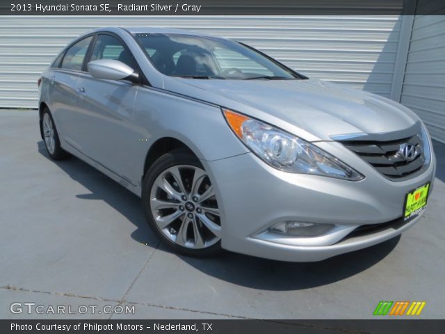 2013 Hyundai Sonata SE in Radiant Silver