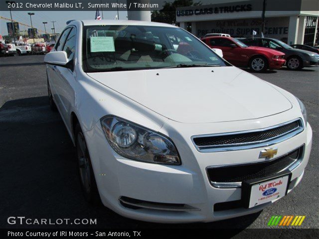 2012 Chevrolet Malibu LT in Summit White