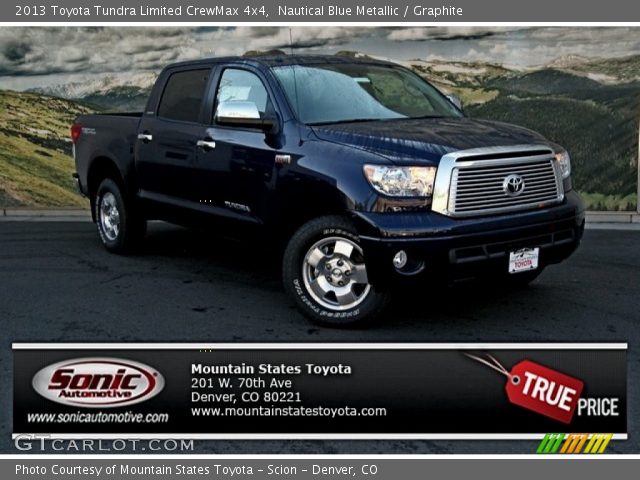 2013 Toyota Tundra Limited CrewMax 4x4 in Nautical Blue Metallic