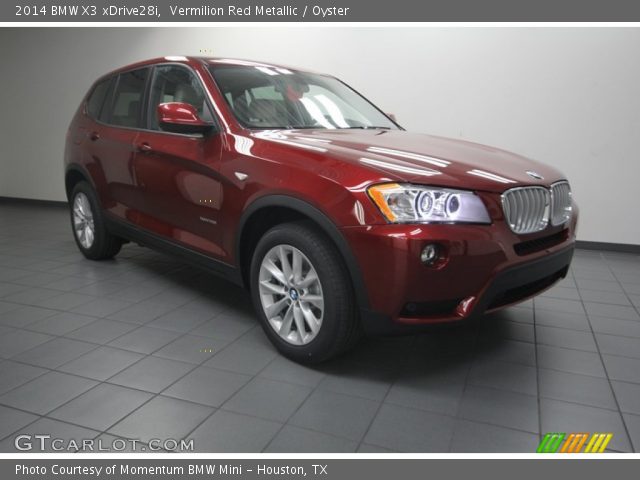 2014 BMW X3 xDrive28i in Vermilion Red Metallic