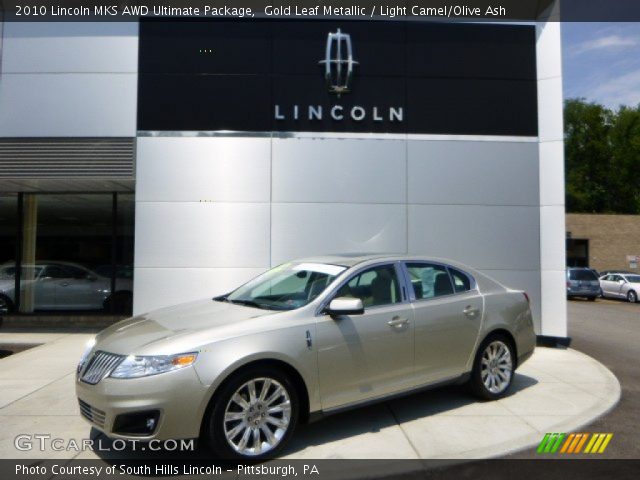 2010 Lincoln MKS AWD Ultimate Package in Gold Leaf Metallic