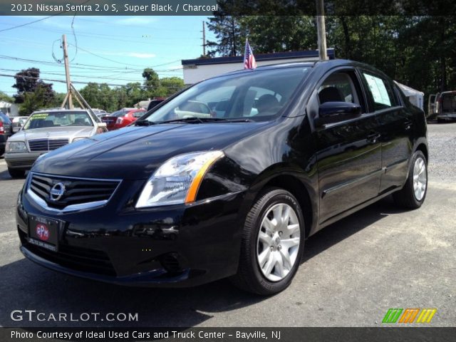 2012 Nissan Sentra 2.0 S in Super Black