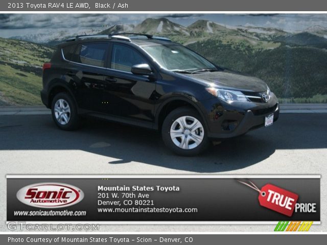 2013 Toyota RAV4 LE AWD in Black