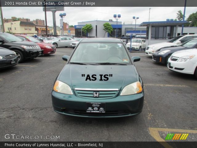 2001 Honda Civic EX Sedan in Clover Green