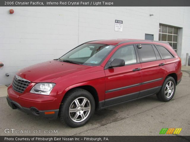 2006 Chrysler Pacifica  in Inferno Red Crystal Pearl