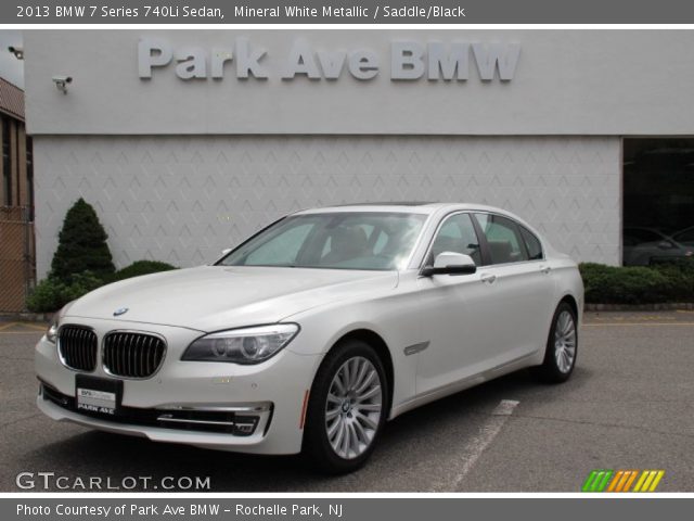2013 BMW 7 Series 740Li Sedan in Mineral White Metallic