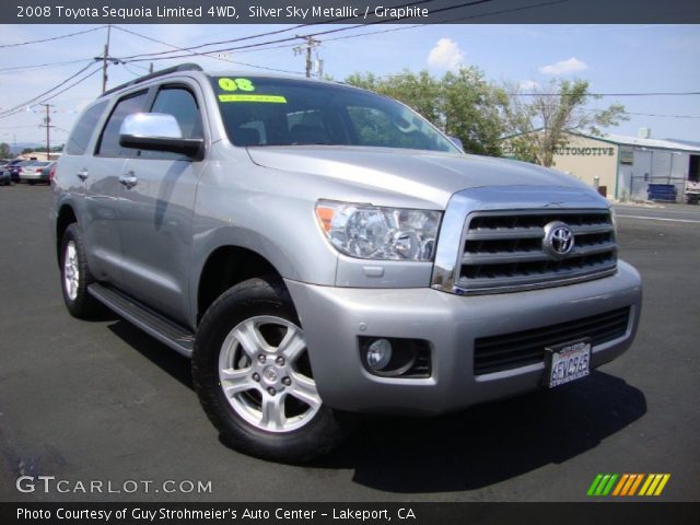 2008 Toyota Sequoia Limited 4WD in Silver Sky Metallic