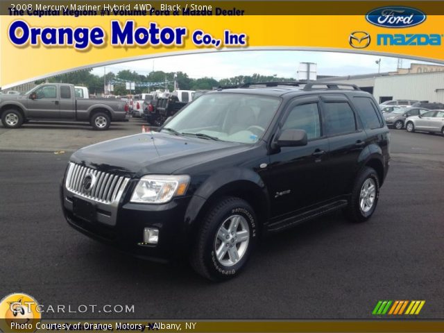 2008 Mercury Mariner Hybrid 4WD in Black