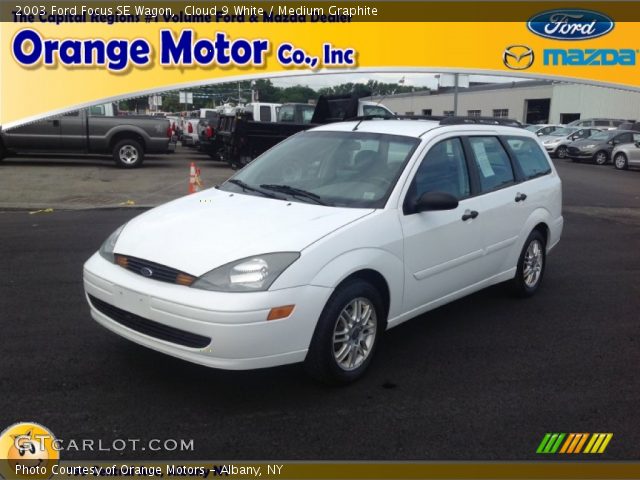 2003 Ford Focus SE Wagon in Cloud 9 White