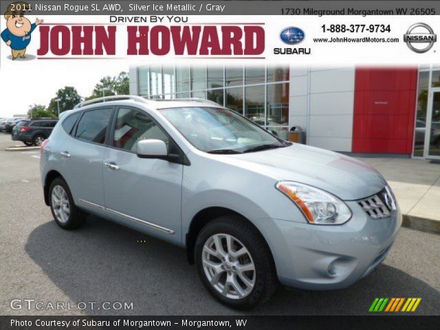 2011 Nissan Rogue SL AWD in Silver Ice Metallic