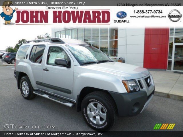 2013 Nissan Xterra S 4x4 in Brilliant Silver