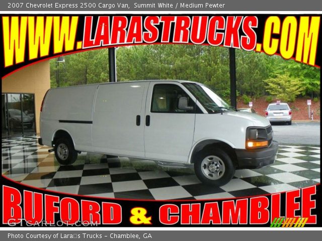 2007 Chevrolet Express 2500 Cargo Van in Summit White