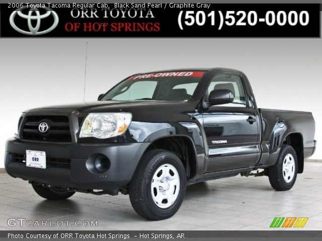 2006 Toyota Tacoma Regular Cab in Black Sand Pearl