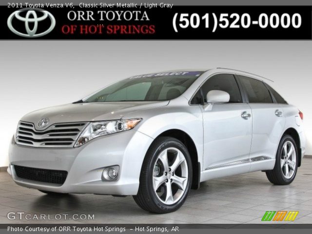 2011 Toyota Venza V6 in Classic Silver Metallic