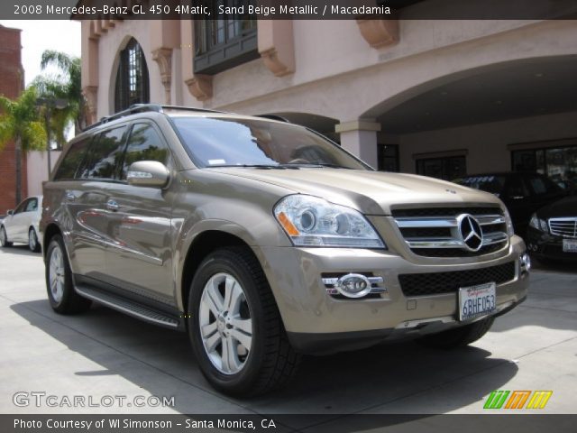 2008 Mercedes-Benz GL 450 4Matic in Sand Beige Metallic