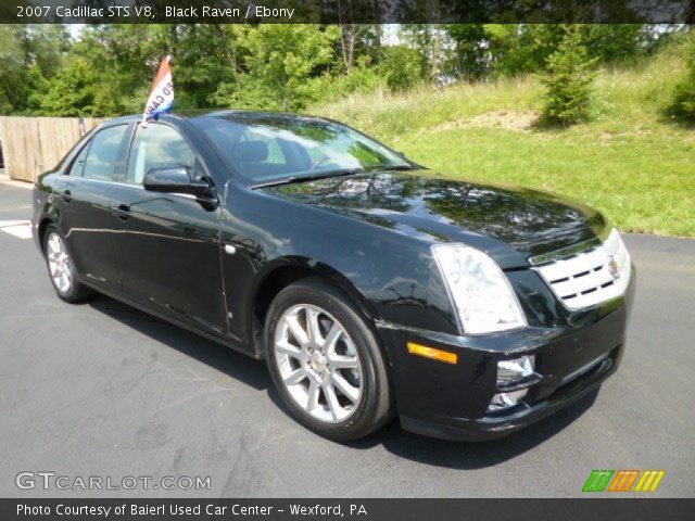 2007 Cadillac STS V8 in Black Raven