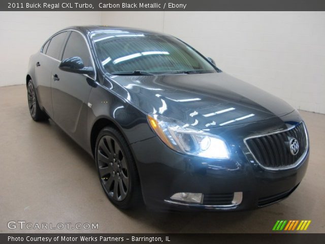 2011 Buick Regal CXL Turbo in Carbon Black Metallic