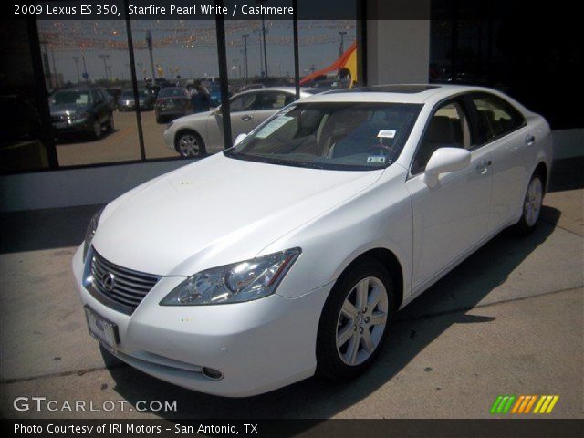 2009 Lexus ES 350 in Starfire Pearl White