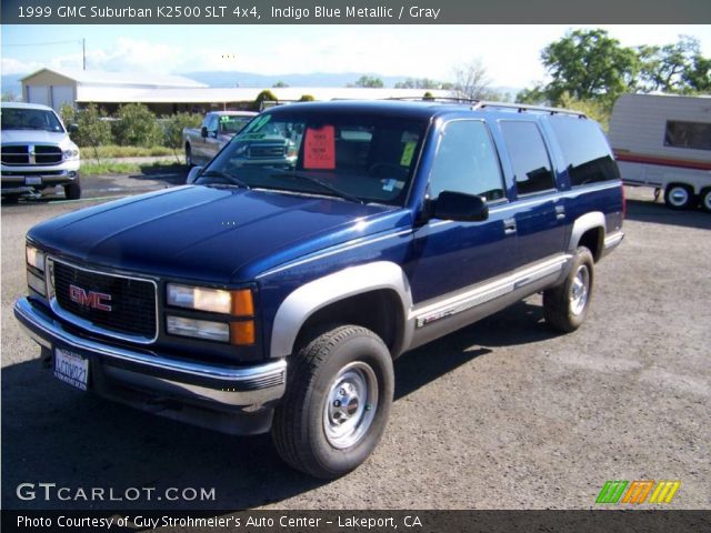 1999 GMC Suburban K2500 SLT 4x4 in Indigo Blue Metallic