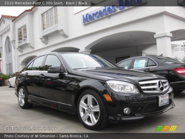 2010 Mercedes-Benz C 300 Sport in Black