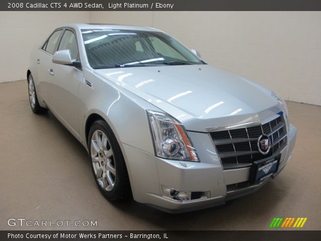 2008 Cadillac CTS 4 AWD Sedan in Light Platinum