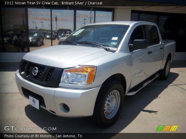 2012 Nissan Titan SV Crew Cab in Brilliant Silver