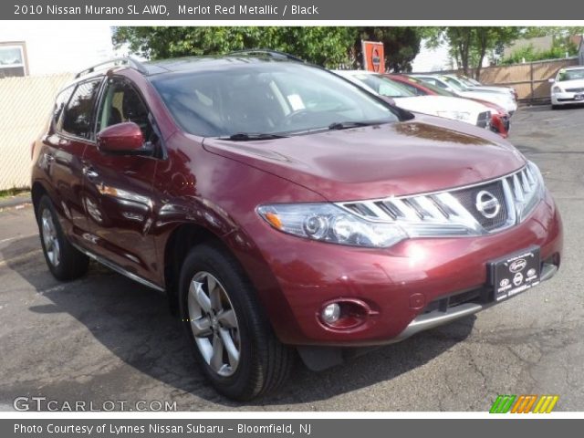 2010 Nissan Murano SL AWD in Merlot Red Metallic