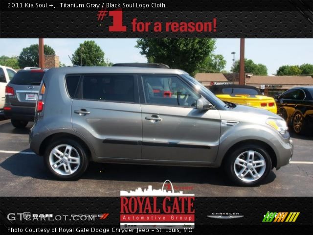 2011 Kia Soul + in Titanium Gray