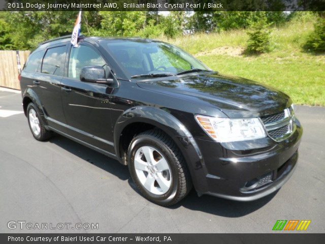 2011 Dodge Journey Mainstreet AWD in Brilliant Black Crystal Pearl