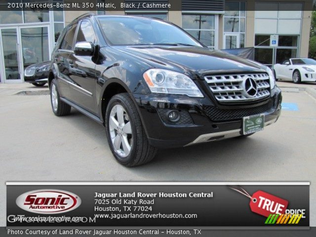 2010 Mercedes-Benz ML 350 4Matic in Black