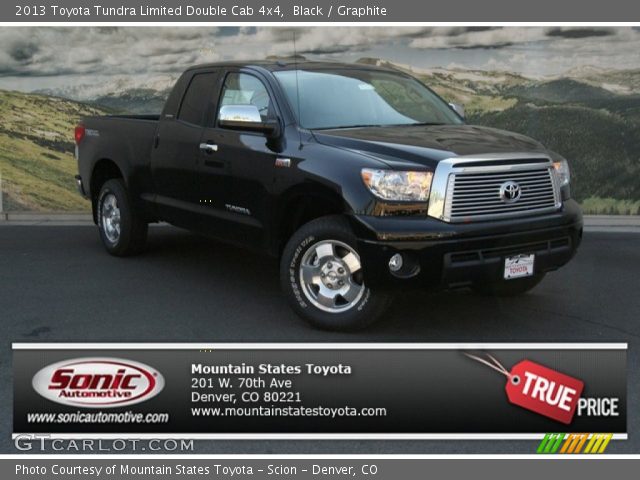 2013 Toyota Tundra Limited Double Cab 4x4 in Black