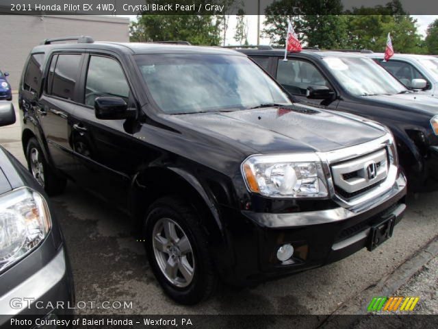 2011 Honda Pilot EX 4WD in Crystal Black Pearl